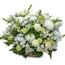 Funeral floral basket